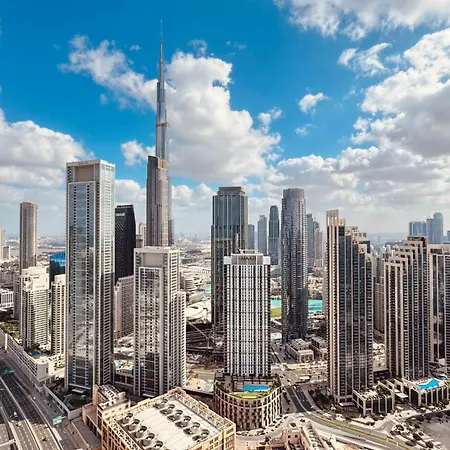 Paramount Tower Hotel And Residences With Infinity Sky Pool Dubai Exterior photo